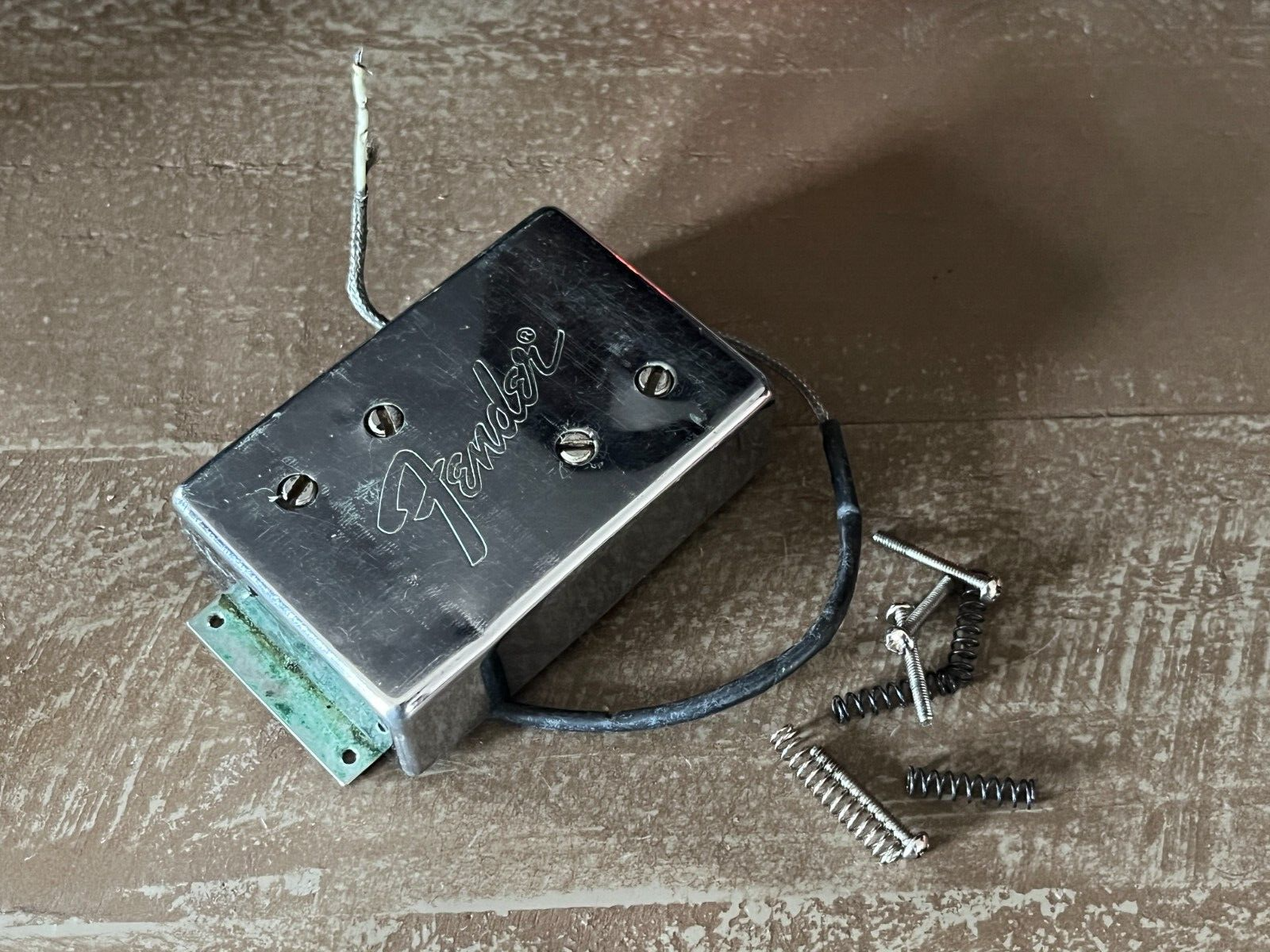 1974年 Fender Telecaster ベース用ピックアップ ハムバッカーのeBay