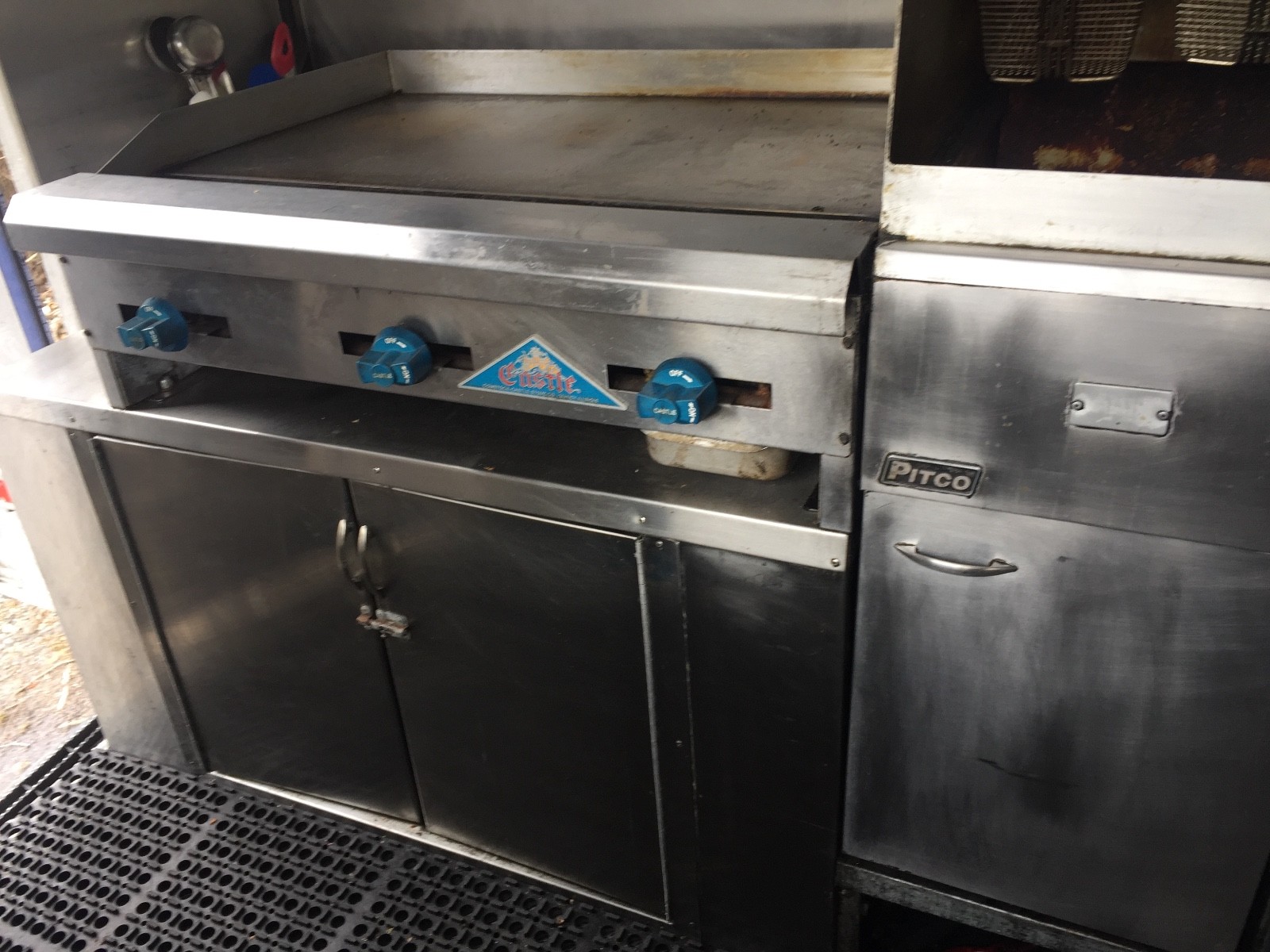 used food truck for sale, 21' workhorse step van, in great shape, turn key