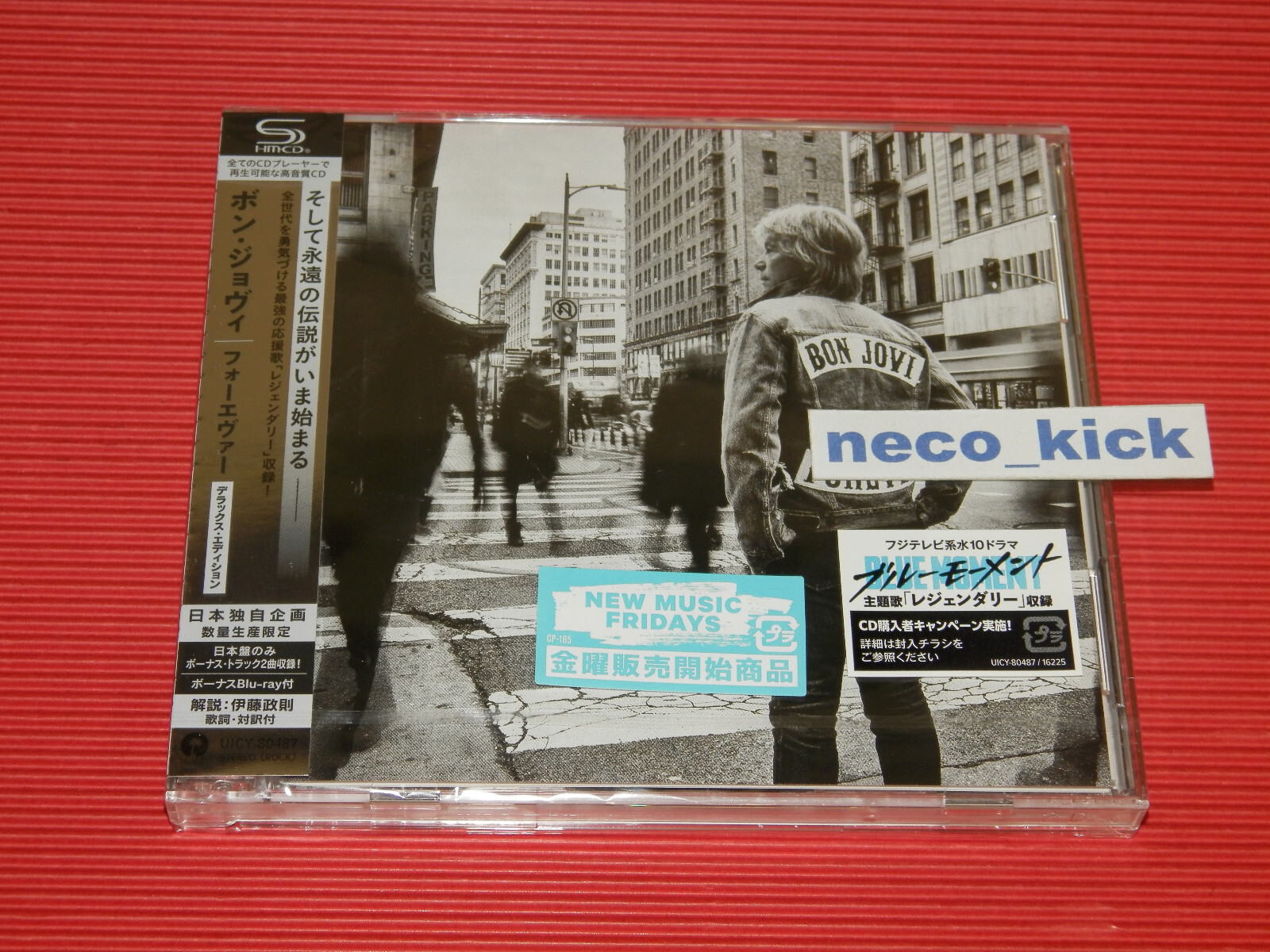 6WT BON JOVI FOREVER W/ BONUS TRACKS 2024 JAPAN SHM CD + BLU