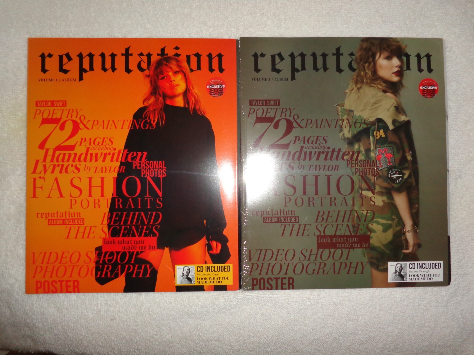 Taylor Swift Reputation Vol.1&2 2点台湾 3 Taylor Swift Reputation