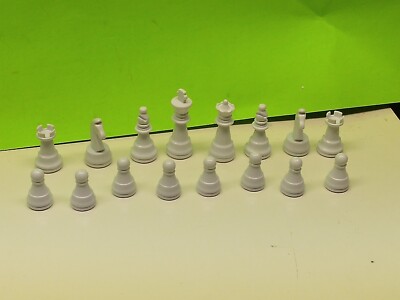 Excalibur Einstein Chess Wizard E714 Electronic Game 16 replacement pieces white