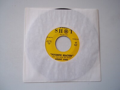 COUNT FIVE - Psychotic Reaction / They're Gonna Get You - 45 RPM 7'' Record