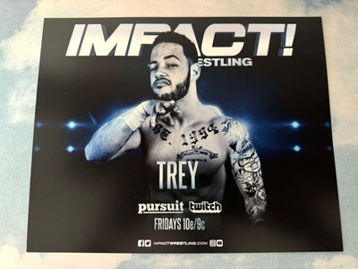 RASCALZ TNA Impact Wrestling 8x10 Promo Photo Trey Miguel
