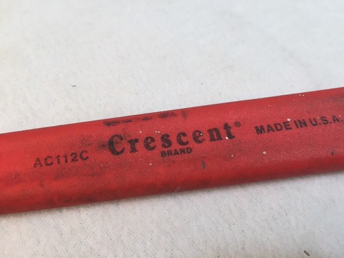 CRESCENT AC112C 12” Adjustable Wrench W/ Cushion Grip