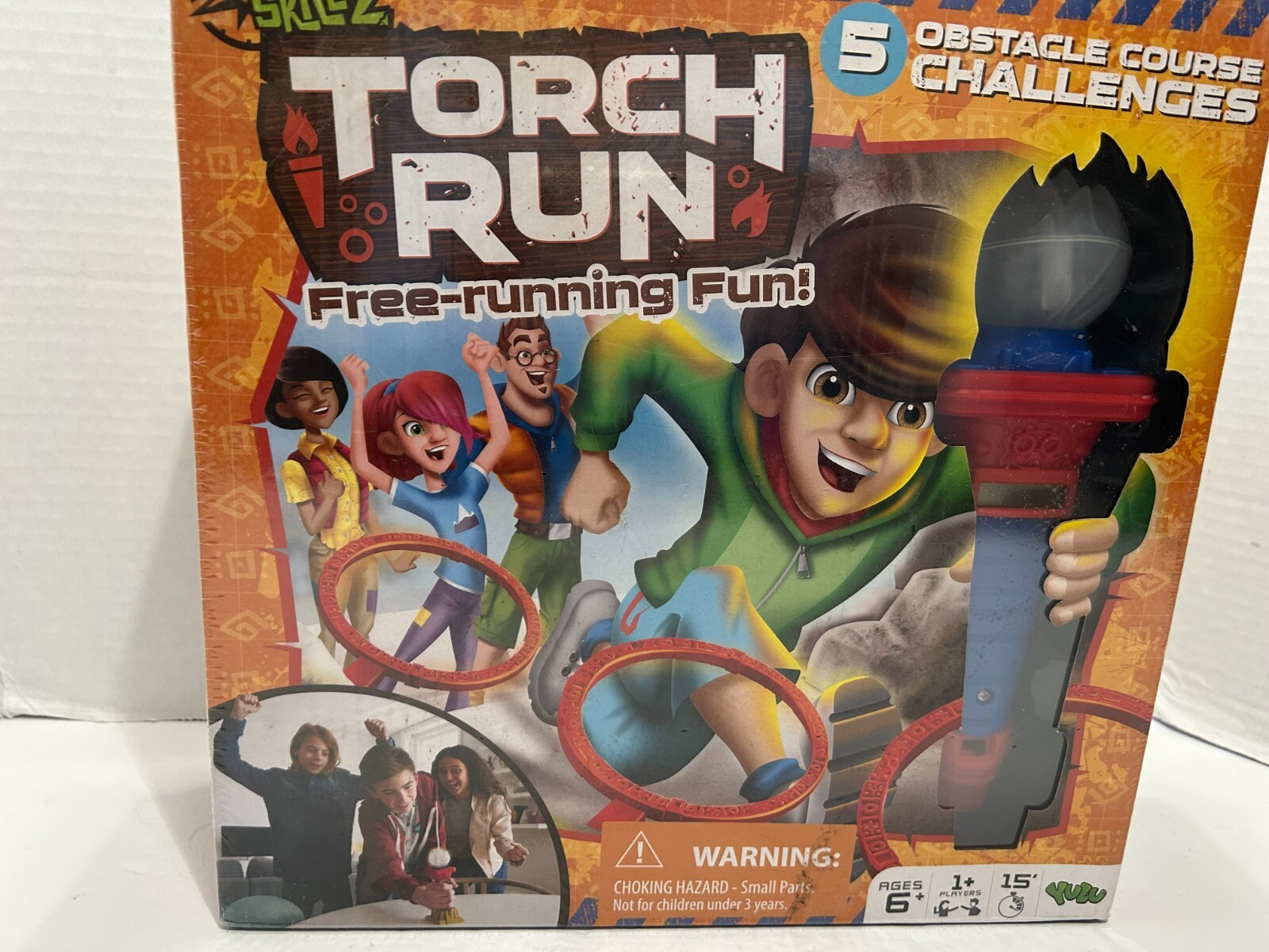 New Torch Run Obstacle Course Survival Skilz Race Challenges Kids Board Game