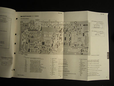 Yamaha PortaSound Keyboard PSS-795 Service Manual Schematics Parts List OEM