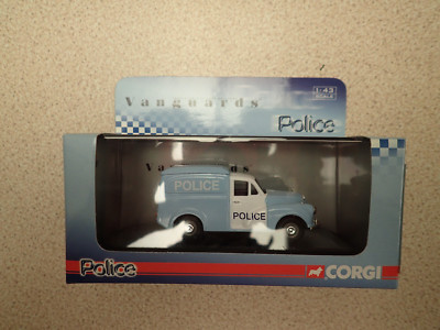 Ltd Edn Vanguards 1:43 VA01123 Morris Minor Glasgow Police Untouched