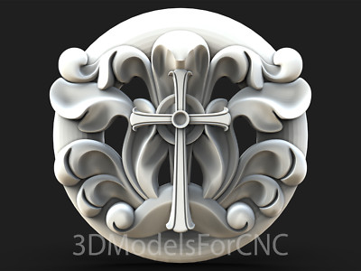 3D Model STL File for CNC Router Laser & 3D Printer Cross 5