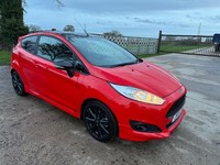 2015 Ford Fiesta 1.0 EcoBoost 140 Zetec S Red 3dr HATCHBACK PETROL Manual