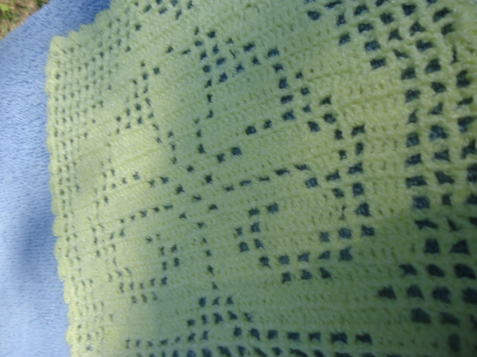 Yellow Doily 8 1/2 x 7 1/4