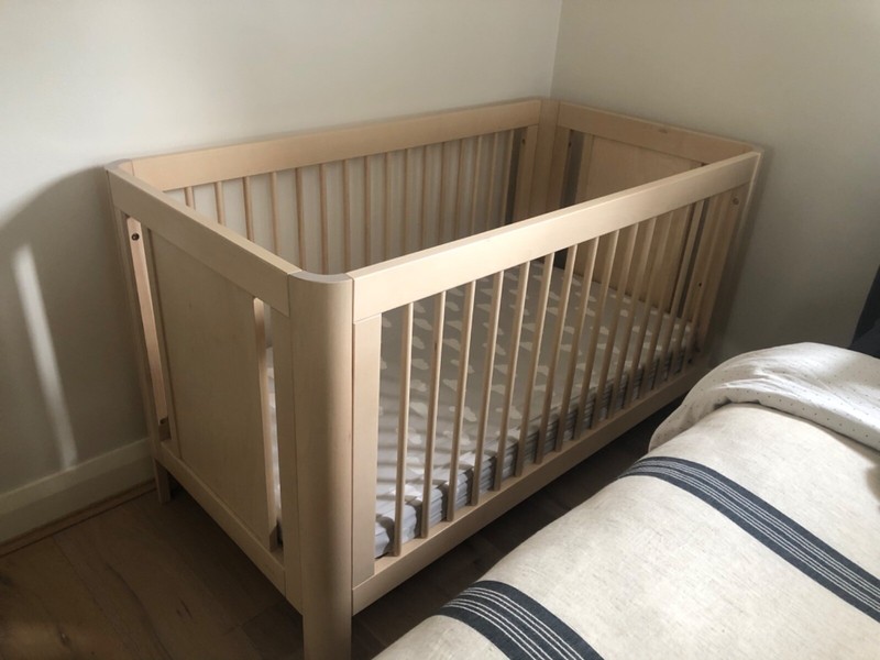 cot and change table in one