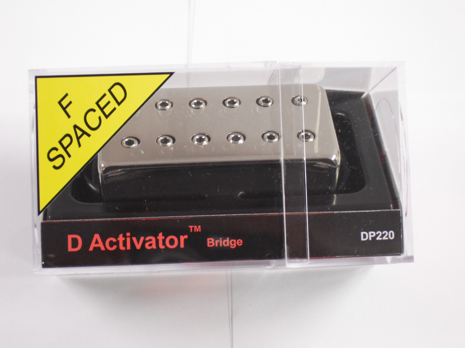 ＜新品＞D Activator Bridge DP220 F-Spaced DiMarzio F-spaced D Activator Bridge Humbucker Black W/Black