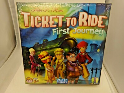 Ticket To Ride First Journey Board Game Days Of Wonder CH - 070524JET3