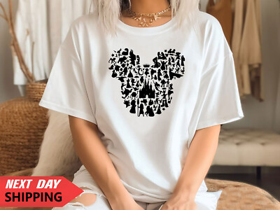 Men Women kids teenager Family Group vacation tour 2024 T-shirt,Disn micky shape