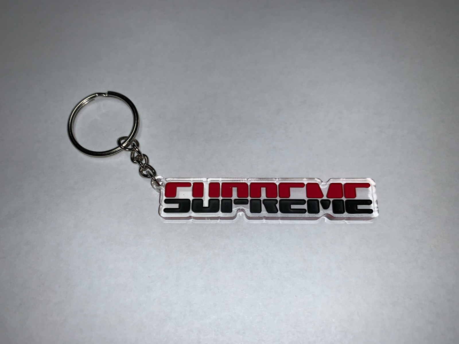 Supreme Floating Keychain 5色 red black Supreme Floating