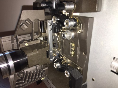 Bell & Howell 456 Dual 8mm Super 8 Projector Tested Working Good Belt New Wheel