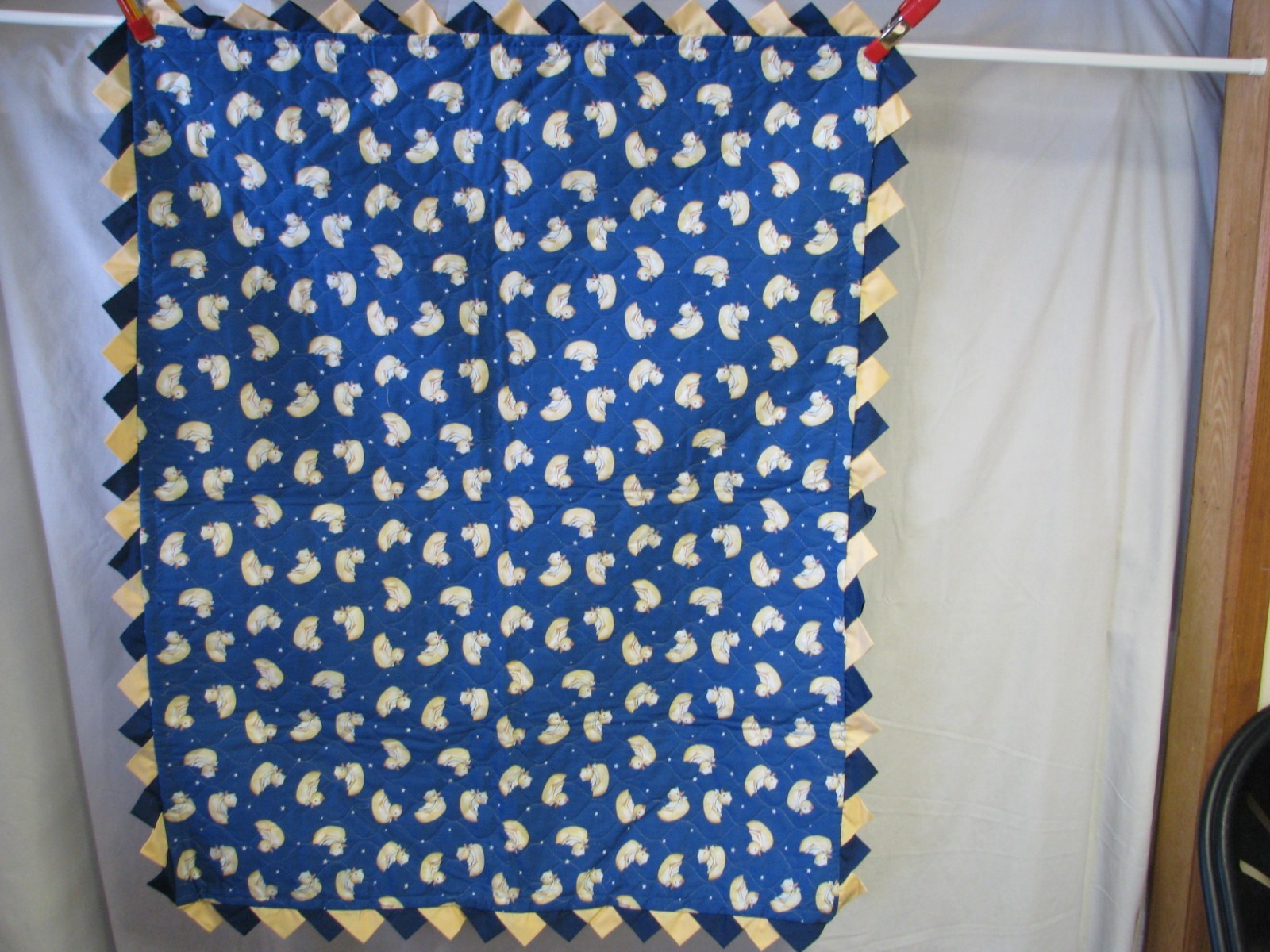 Baby or Toddler Quilt Teddy Bears Duckies