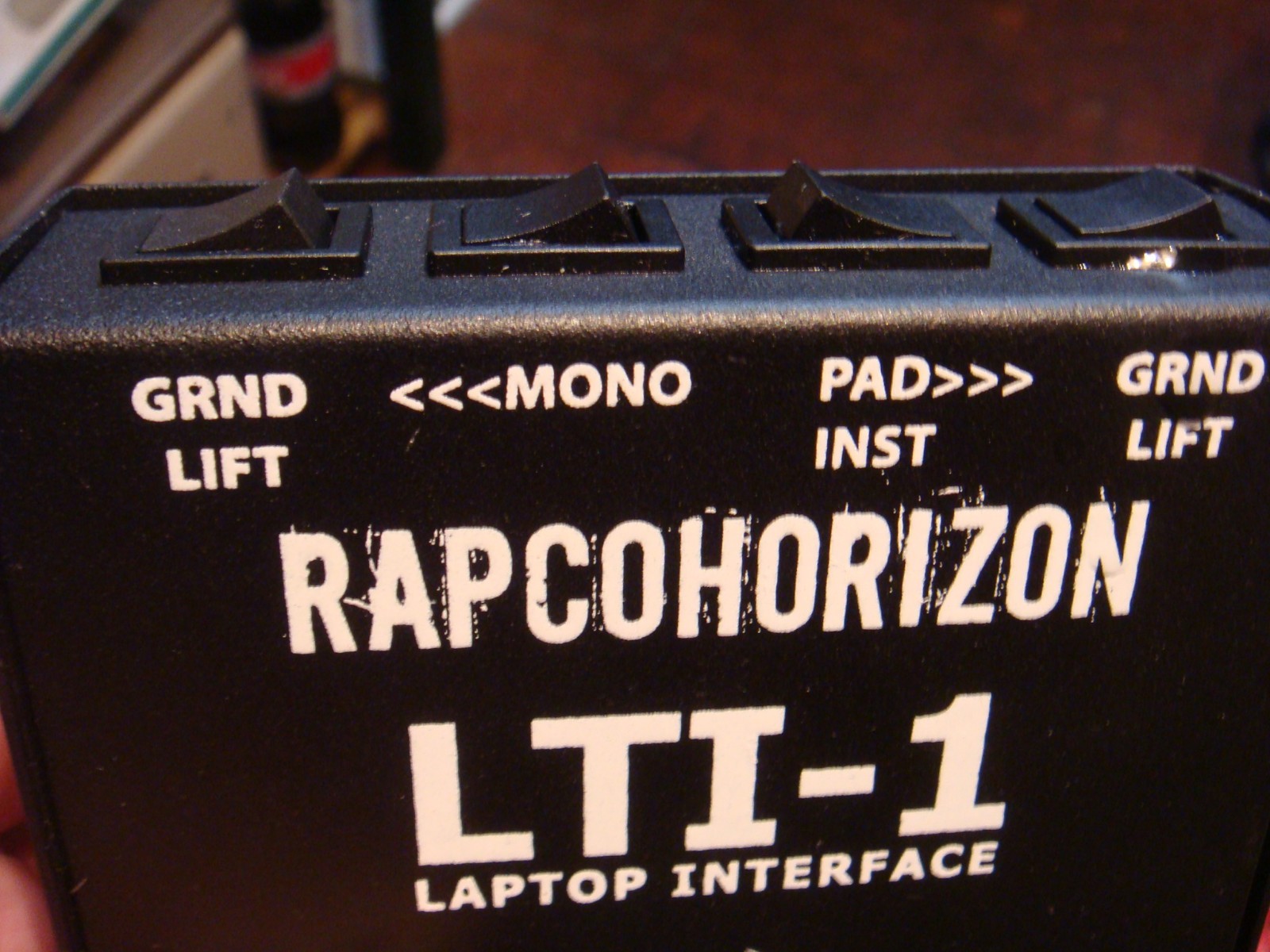 Rapco Horizon LTI-1 Laptop Pro Audio Interface with Ground Lift Whirlwind Nice