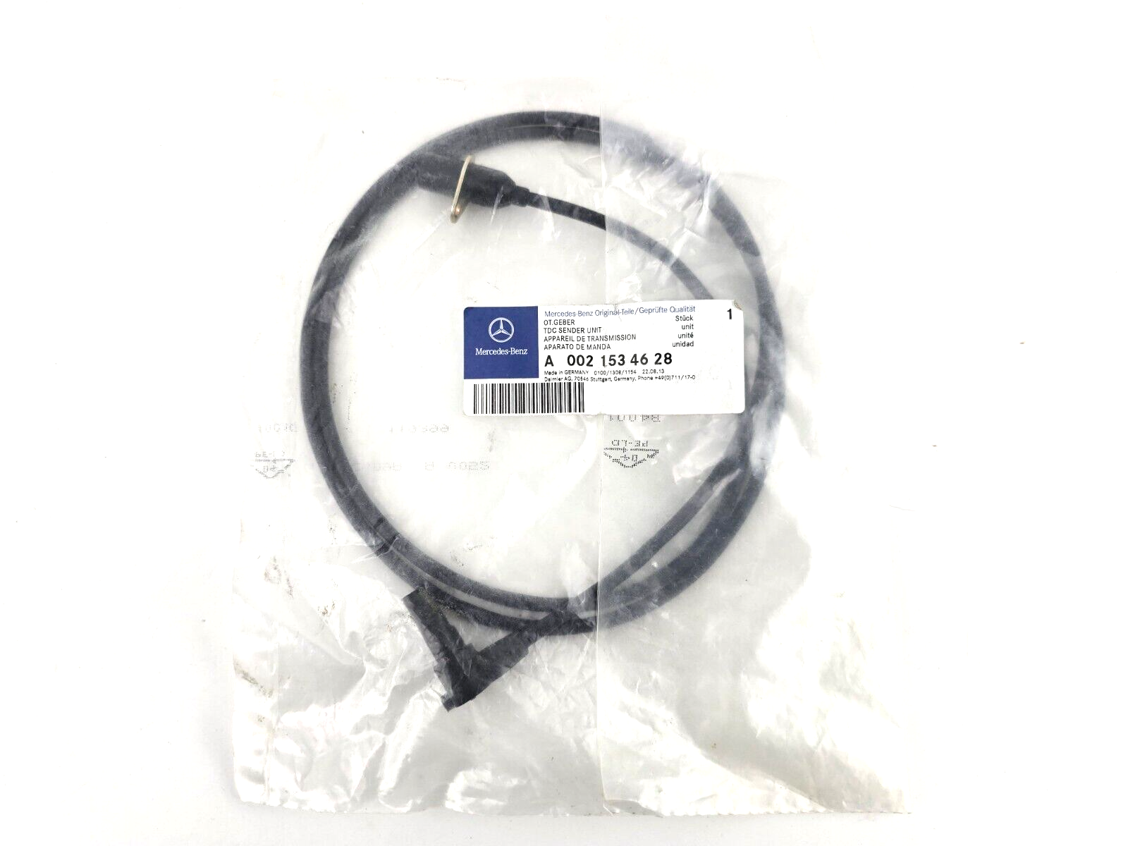 NOS Genuine Mercedes Front Crankshaft Sensor 560SEC SEL NOS Genuine Mercedes Front Crankshaft Sensor 560SEC SEL