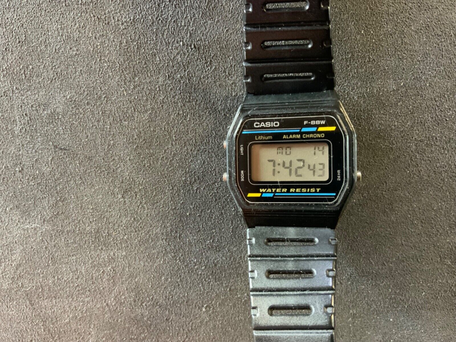 Rare Casio 80's Digital Watch F88W Not many made-very few Rare Casio 80's Digital Watch F88W Not many made-very few