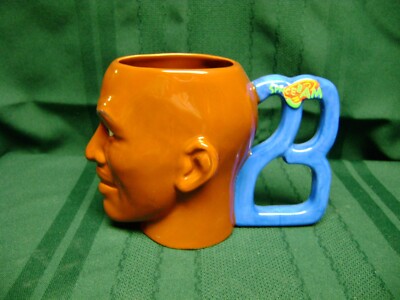 Michael Jordan Head Coffee Mug Ceramic 23 Space Jam 1996 Warner Brothers