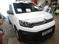 2020 Citroen Berlingo 1.5 BlueHDi 1000Kg Worker 75ps [Start stop] PANEL VAN Dies