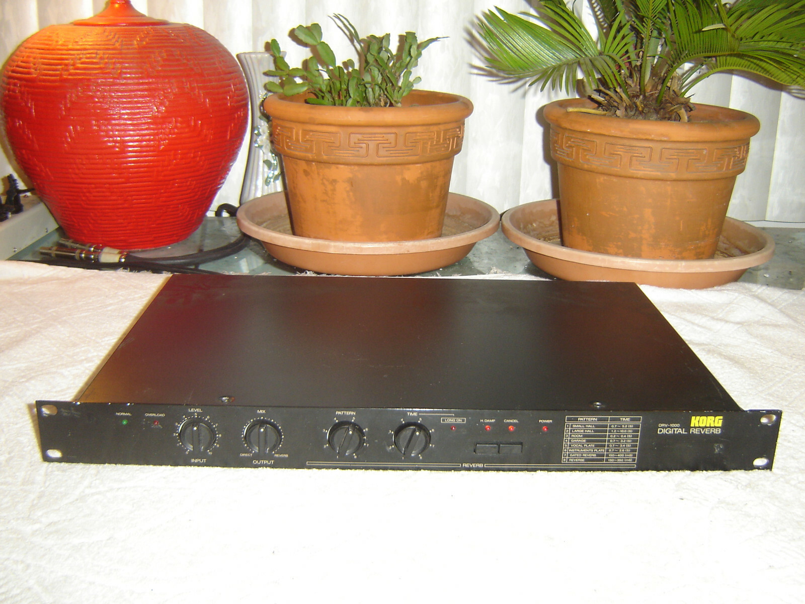 KORG コルグ DRV-1000 DIGITAL REVERB デジタルリバーブ 完動品