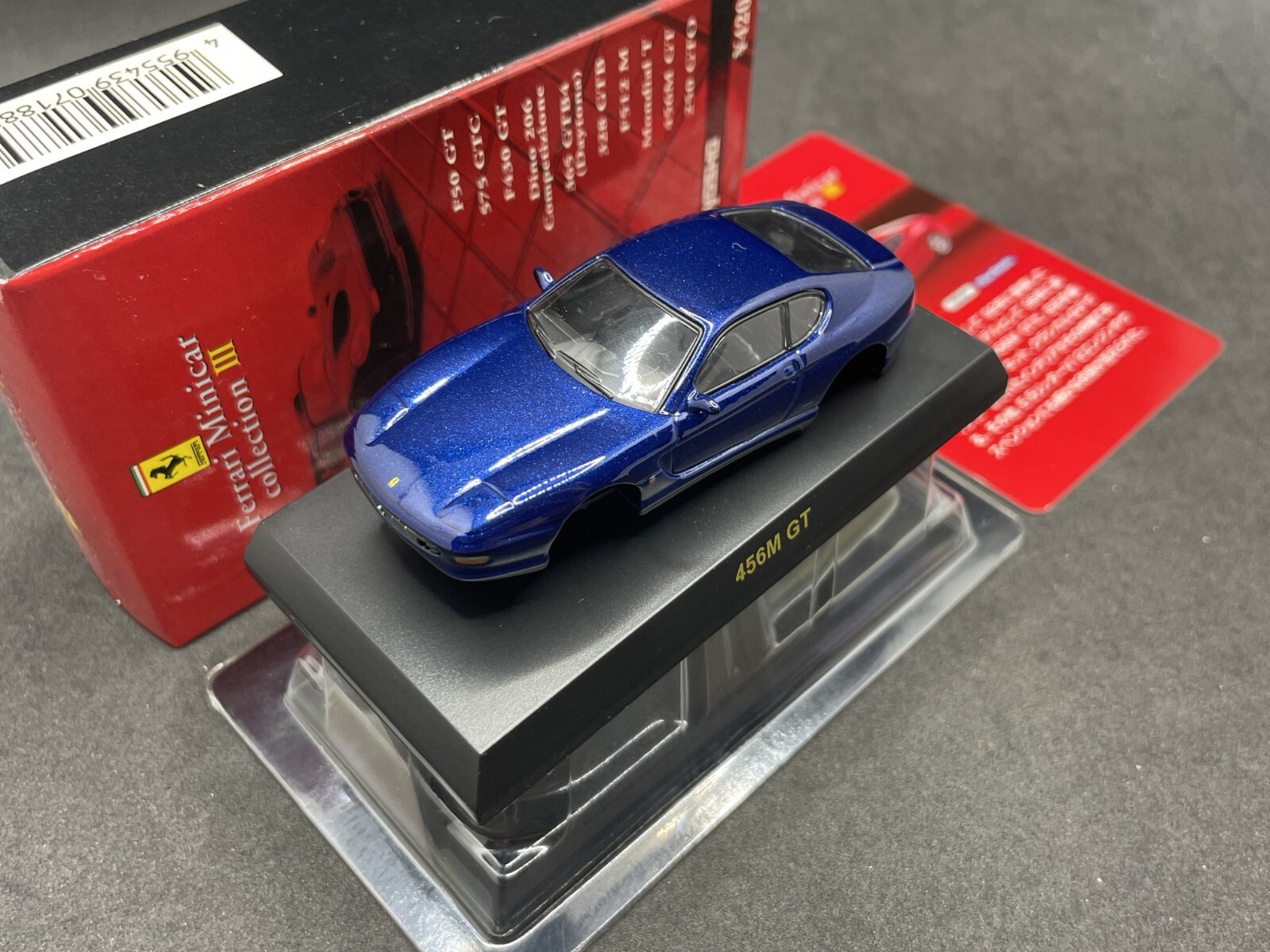 【IV-1】Ferrari ミニカーコレクションIV 1/64 KYOSHO FERRARI FXX MINICAR COLLECTION 4 KYOSHO 1:64 BLUE USED IN