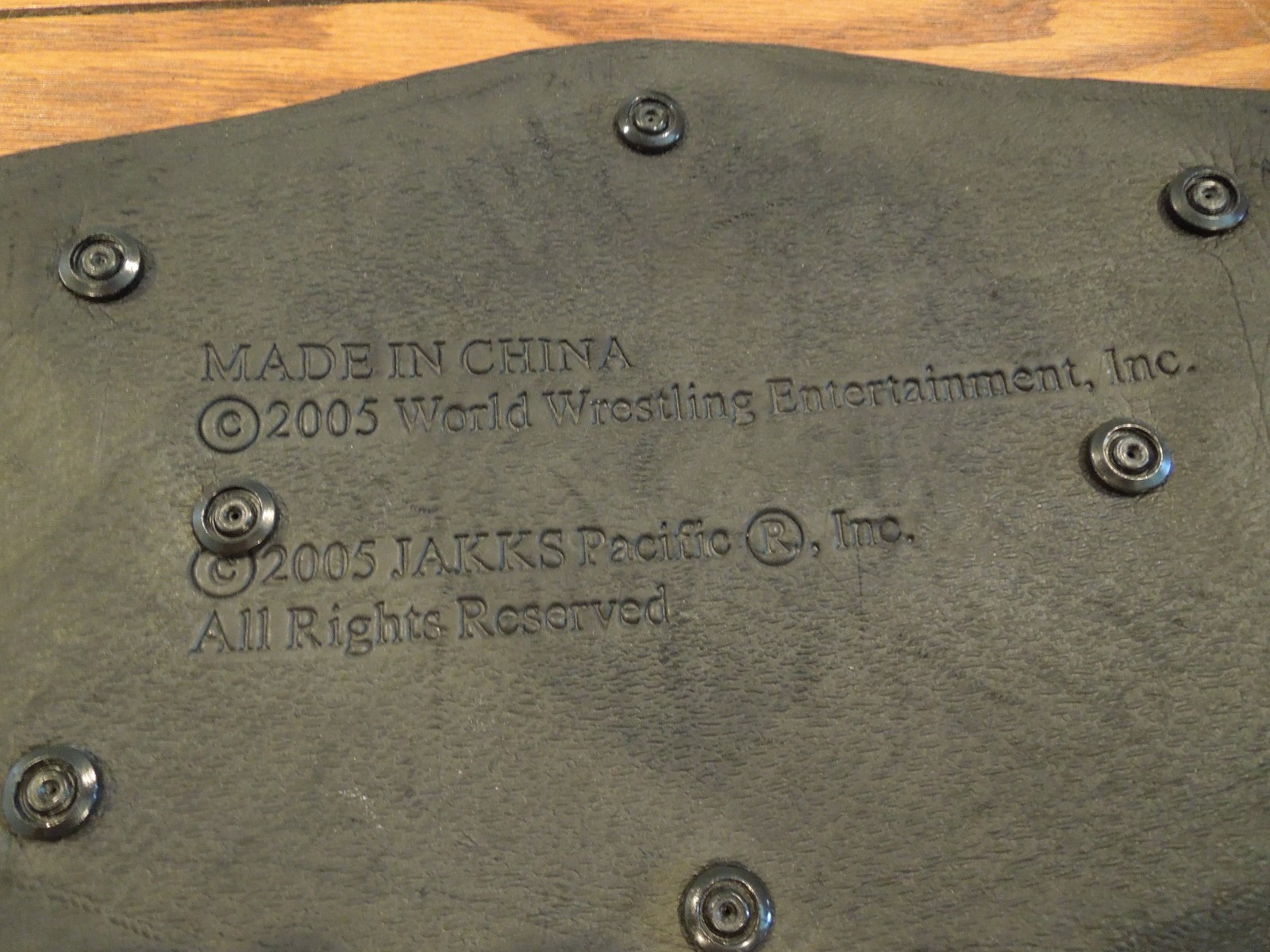 Jakks 2005 WWE Raw Classic Tag Team Kids Championship Replica Belt