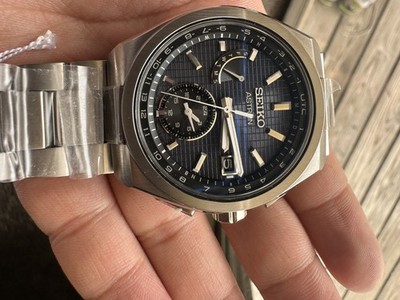 Seiko SBXY077 Astron Starry Sky LIMITED Titanium Radio Solar
