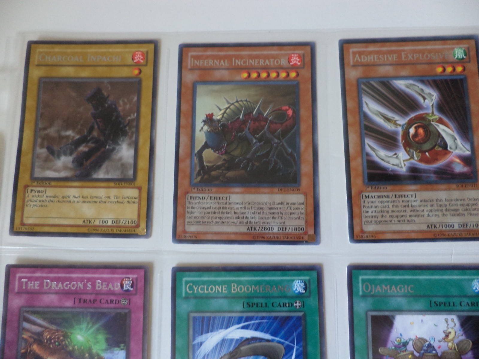 collection YUGIOH CARDS LOT OF 9 RARE 1ST EDITION FIRST YU-GI-OH ! TRAP MAGIC +