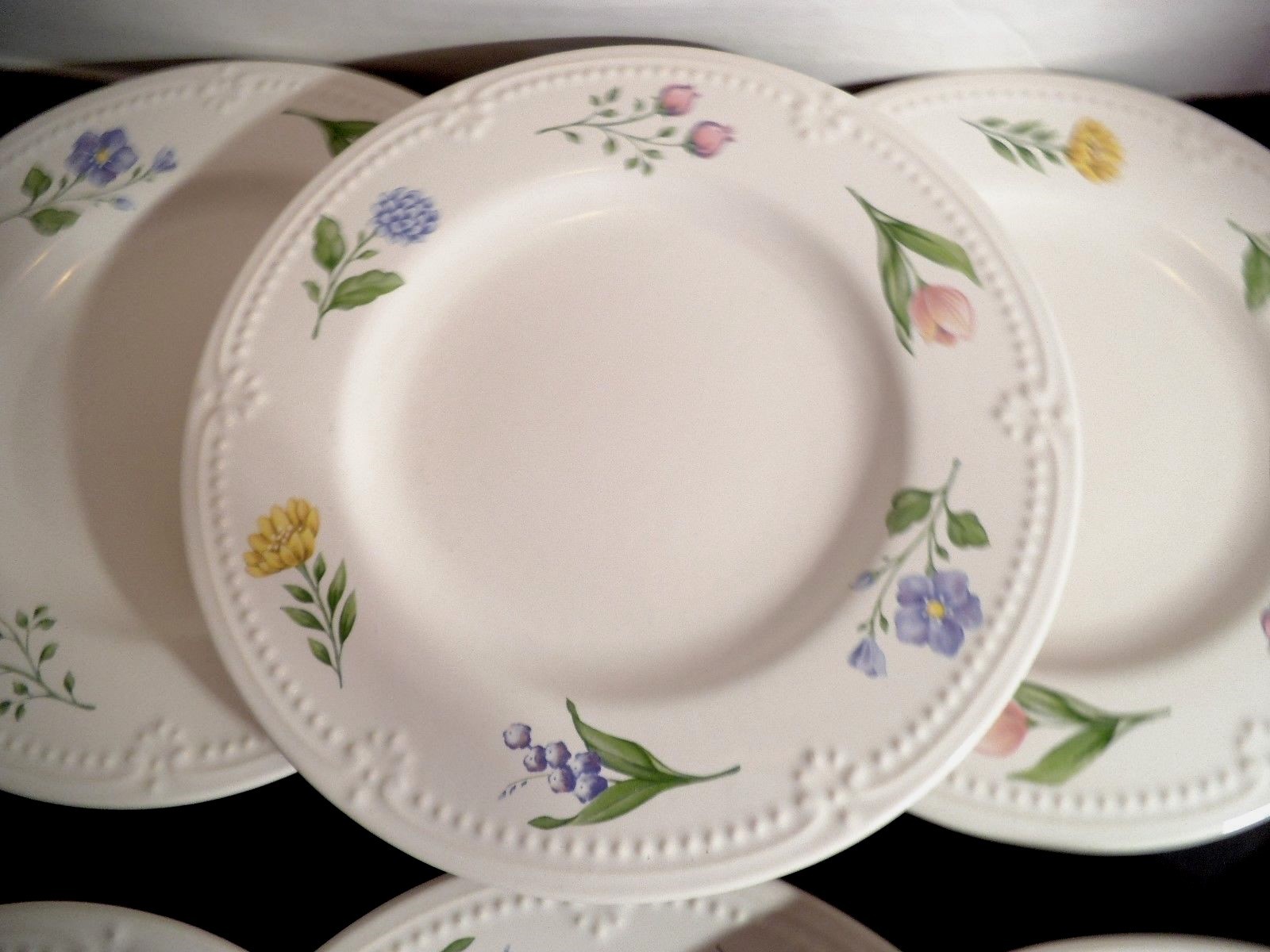 7 Pfaltzgraff Laralynn Salad Plates   8 1/8