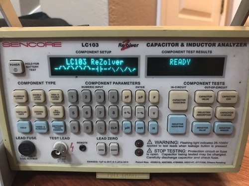 Sencore LC103 Rezolver Capacitor Inductor Analyzer