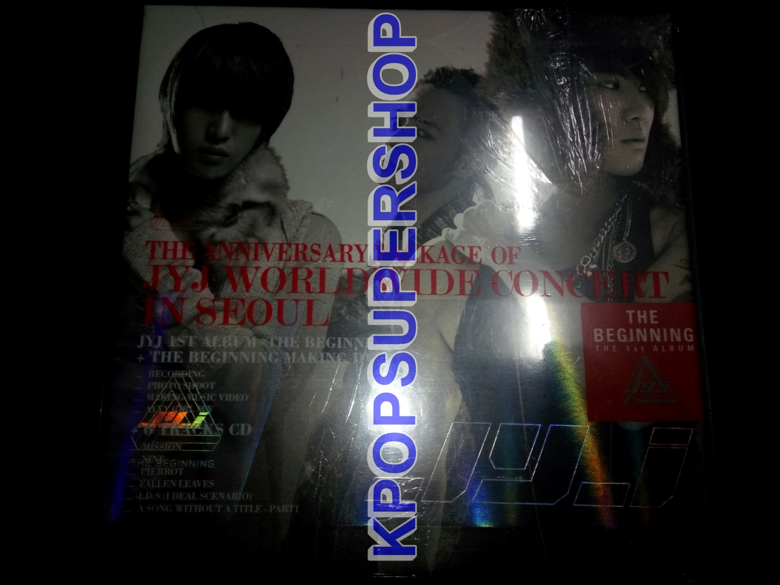 JYJ The Beginning Worldwide Concert in Seoul 2 CD DVD New Sealed