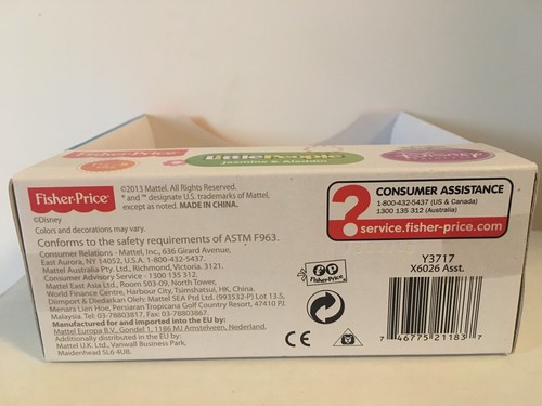 Fisher-Price Disney Princess - Little People Jasmine and Aladdin “2013” Set -NEW