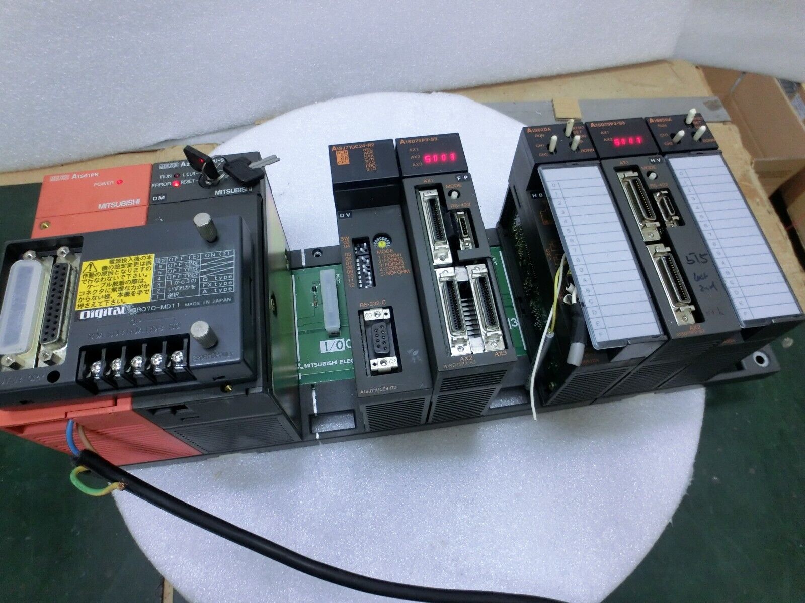 Mitsubishi A2USHCPU-S1,A1S61PN,A1SJ71UC24-R2,A1SD75P3-S3 Mitsubishi A2USHCPU-S1,A1S61PN,A1SJ71UC24-R2,A1SD75P3-S3
