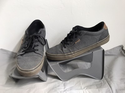 Vans Mens Shoes Skate Charcoal Black 