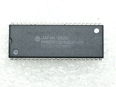 HM62W1664HBJP-25 HITACHI Cache Memory, 4M High Speed SRAM 1 UNIT