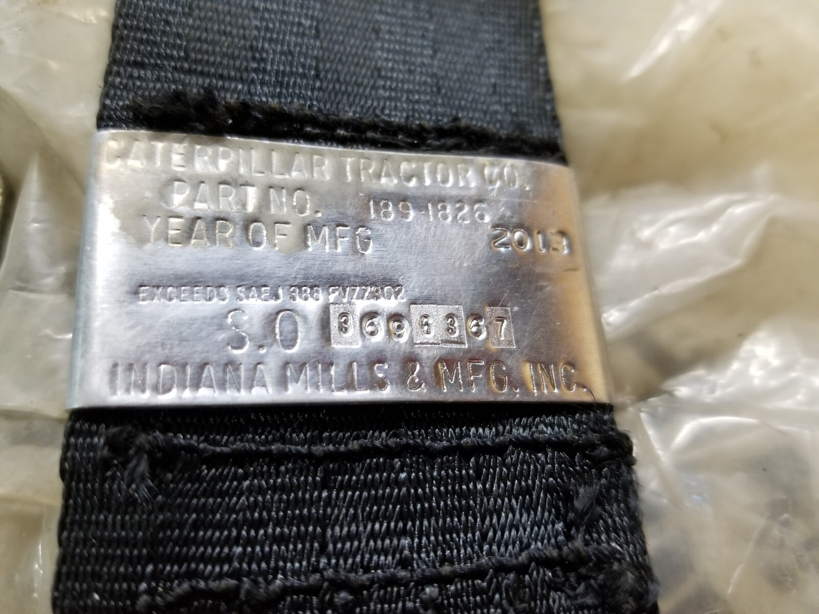 CATERPILLAR 1891826 CT 189-1826: BELT AS - Picture 3 of 5