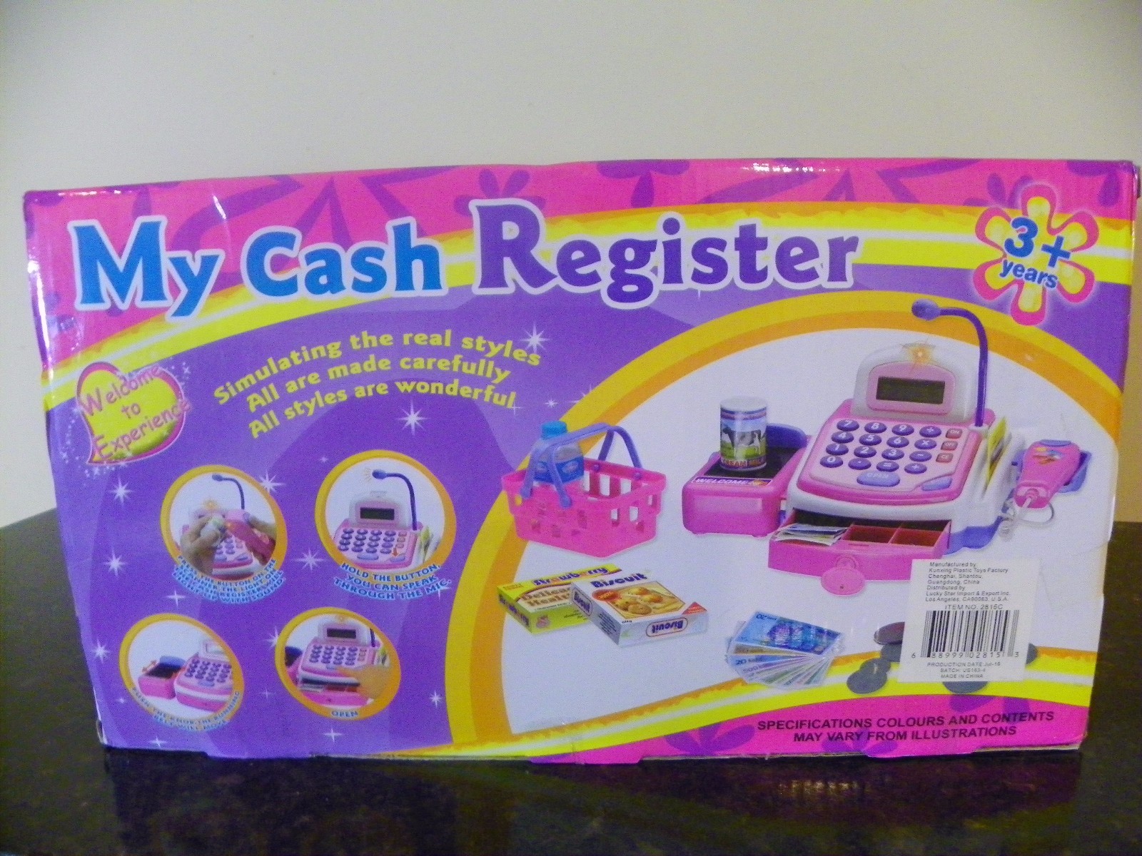 KX My Cash Register Pretend Play Battery Operated Toy Cash Register