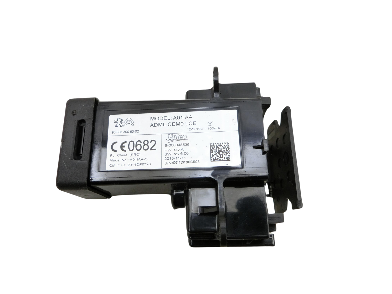 Unidad de control ECU módulo Cerradura encendido para Citroen C4 Picasso II 13-16 - Bild 1