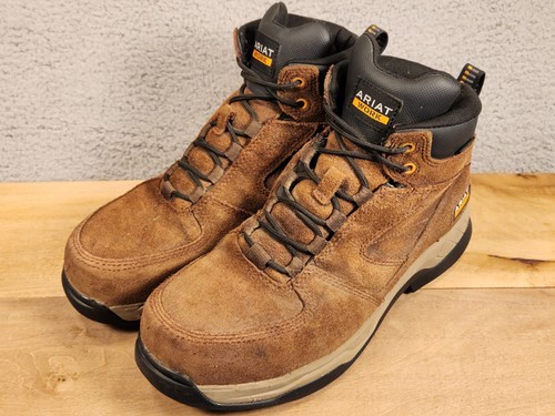 Steel Toe Waterproof Mens Size 9d Astm F2413-17 Lace Up Leather
