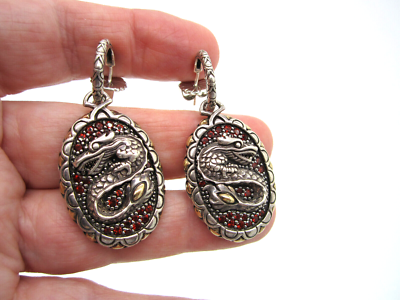 John hardy 2024 dragon earrings