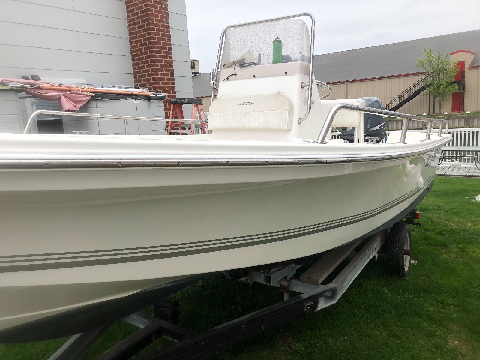 2003 Sea Pro 1900 Center Console Fishing boat with 115 4 stroke Yamaha