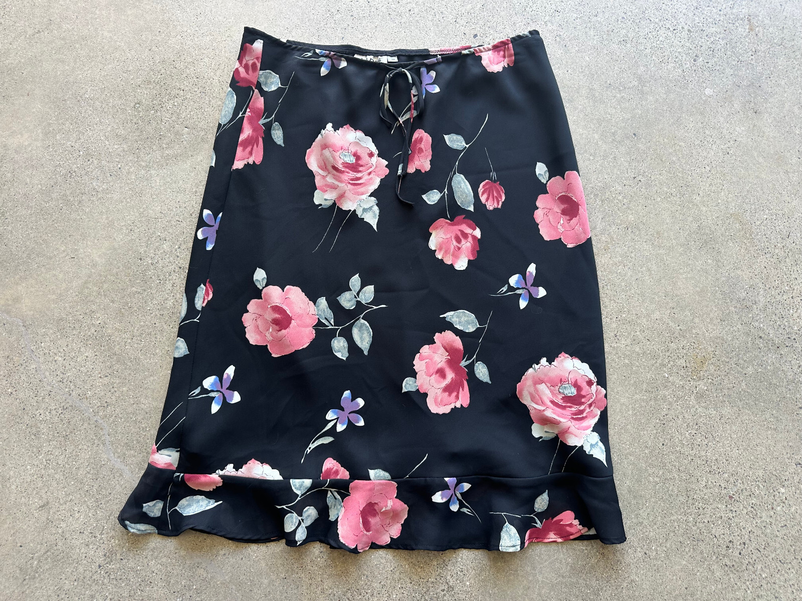 80s-90s USA製 Rayon × Linen ethnic skirt 80s-90s USA製 Rayon × Linen ethnic skirt