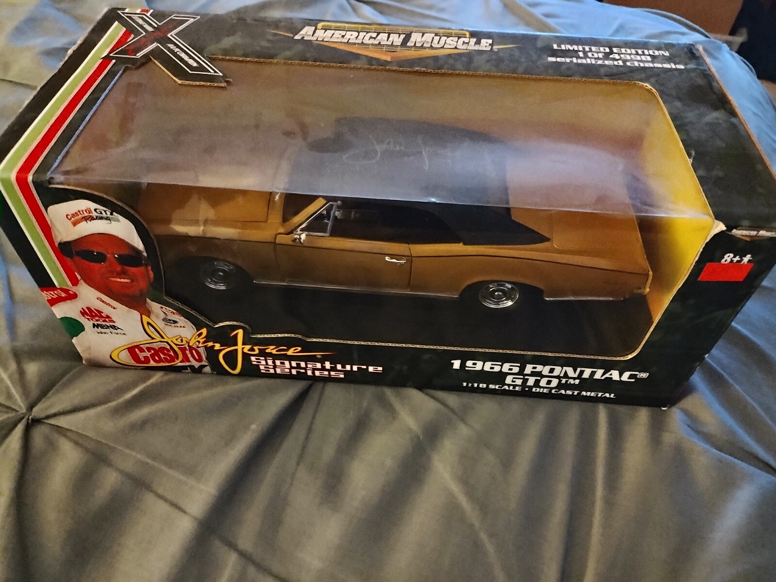 ERTL American Muscle 1966 Pontiac GTO John Force Signature