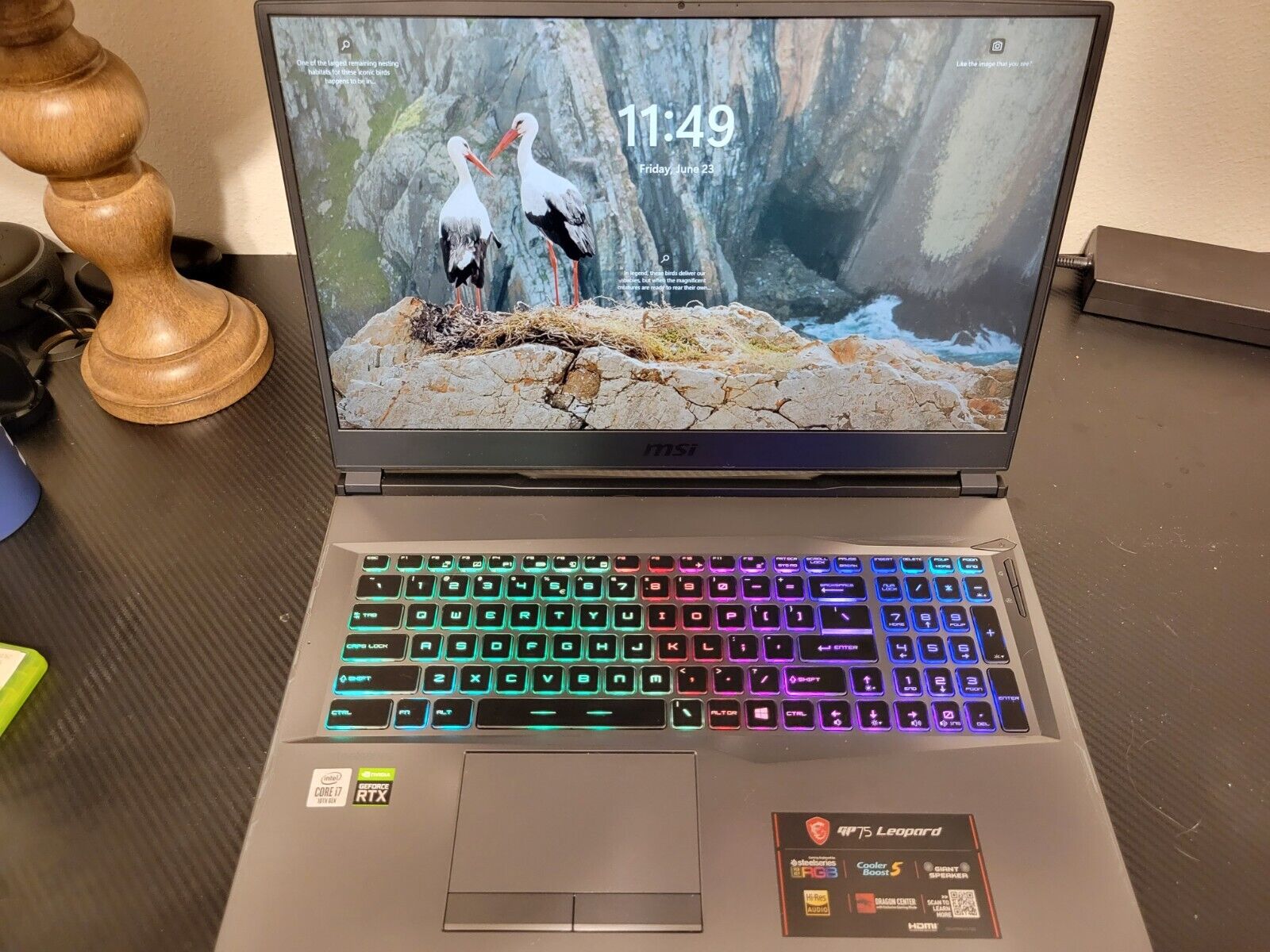 MSI GP75 Leopard Gaming Laptop. 17.3 MSI GP75 Leopard Gaming Laptop. 17.3
