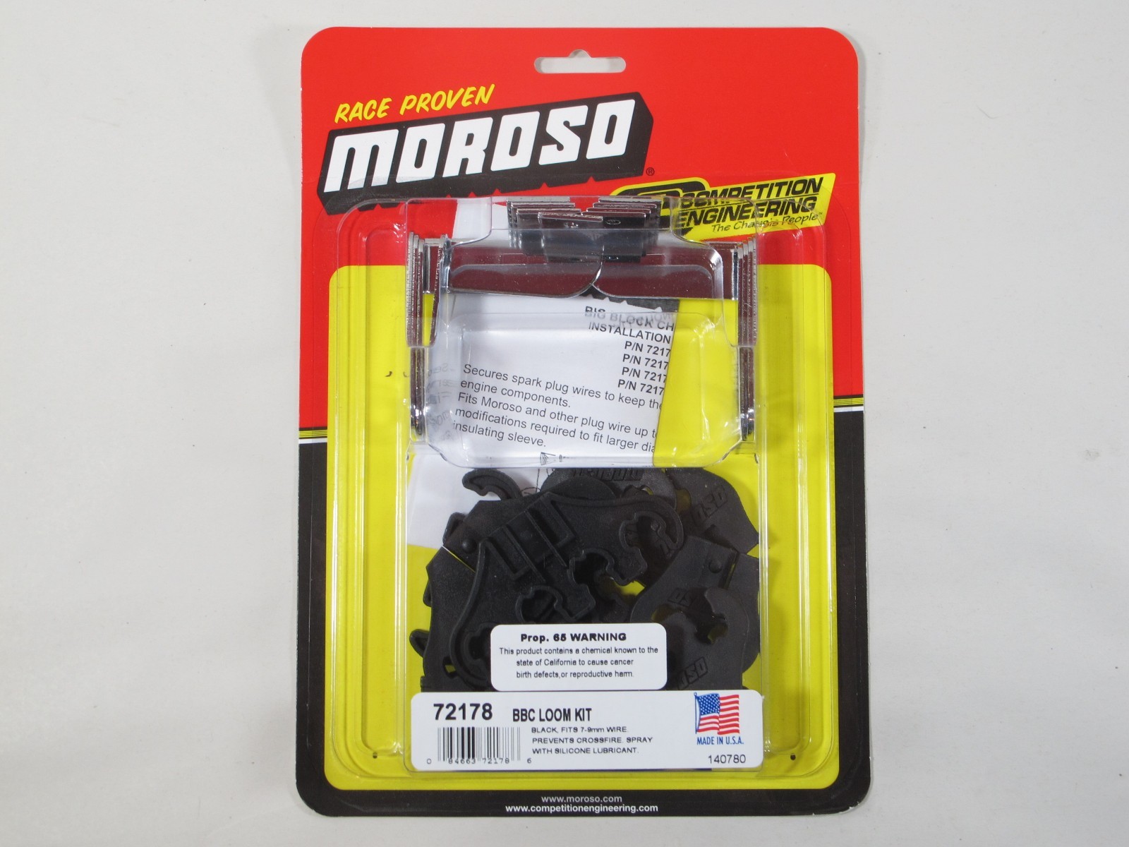 Moroso BBC F/P Block-Off Plate w/Fitting Moroso BBC F/P Block-Off Plate w/Fitting