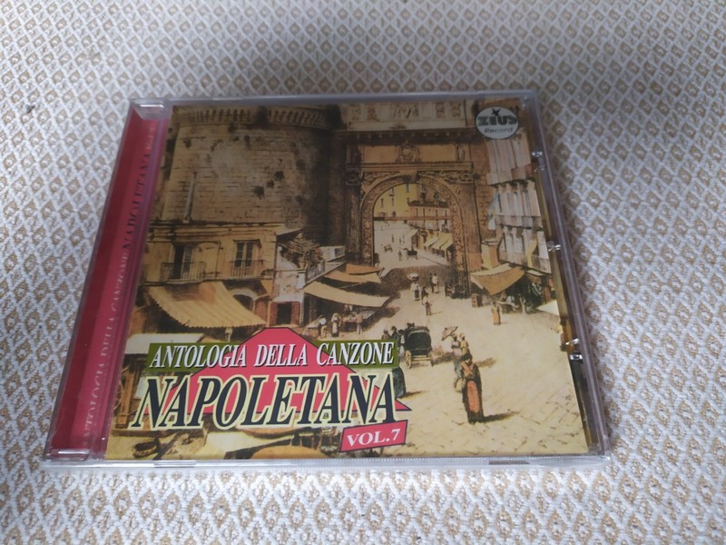 Antologia Della Canzone Napoletana Vol. 7 - Bruni, Sacco - Cd Zeus Records New