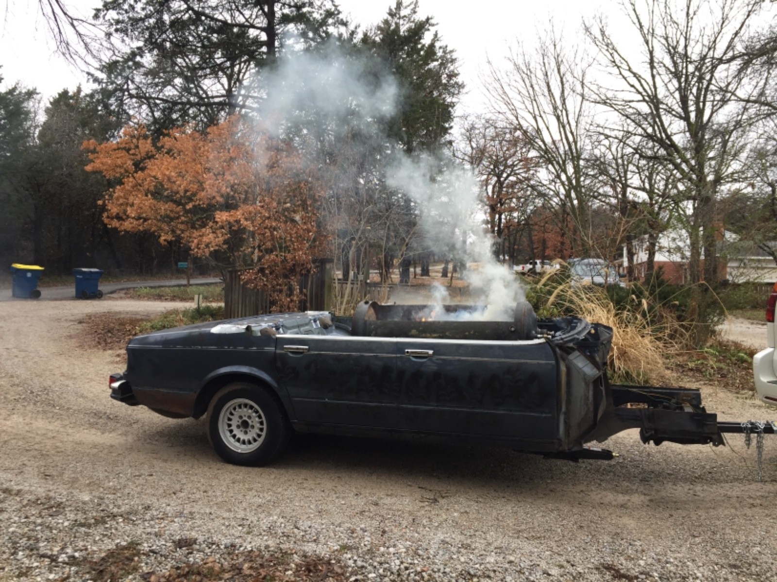 BMW e23 BBQ Trailer
